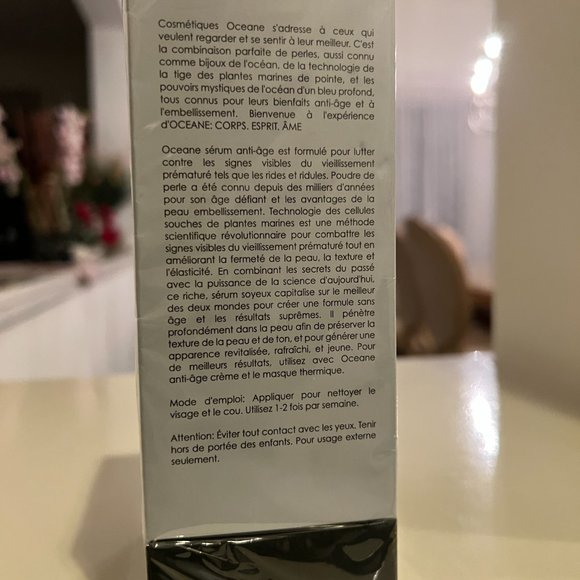 Oceane Black Pearl Age Defying Serum 30ml/1oz NIB Sealed - Picture 4 of 4